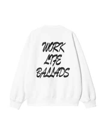 Carhartt Wip Work Varsity Sweat White Black (Stone Wash) I032453_00A_06