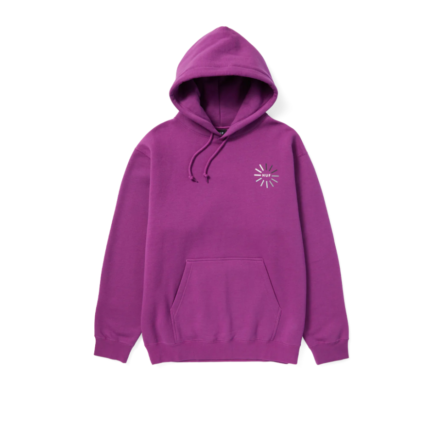 Huf Digital Domain Pullover Hoodie Grape PF00618