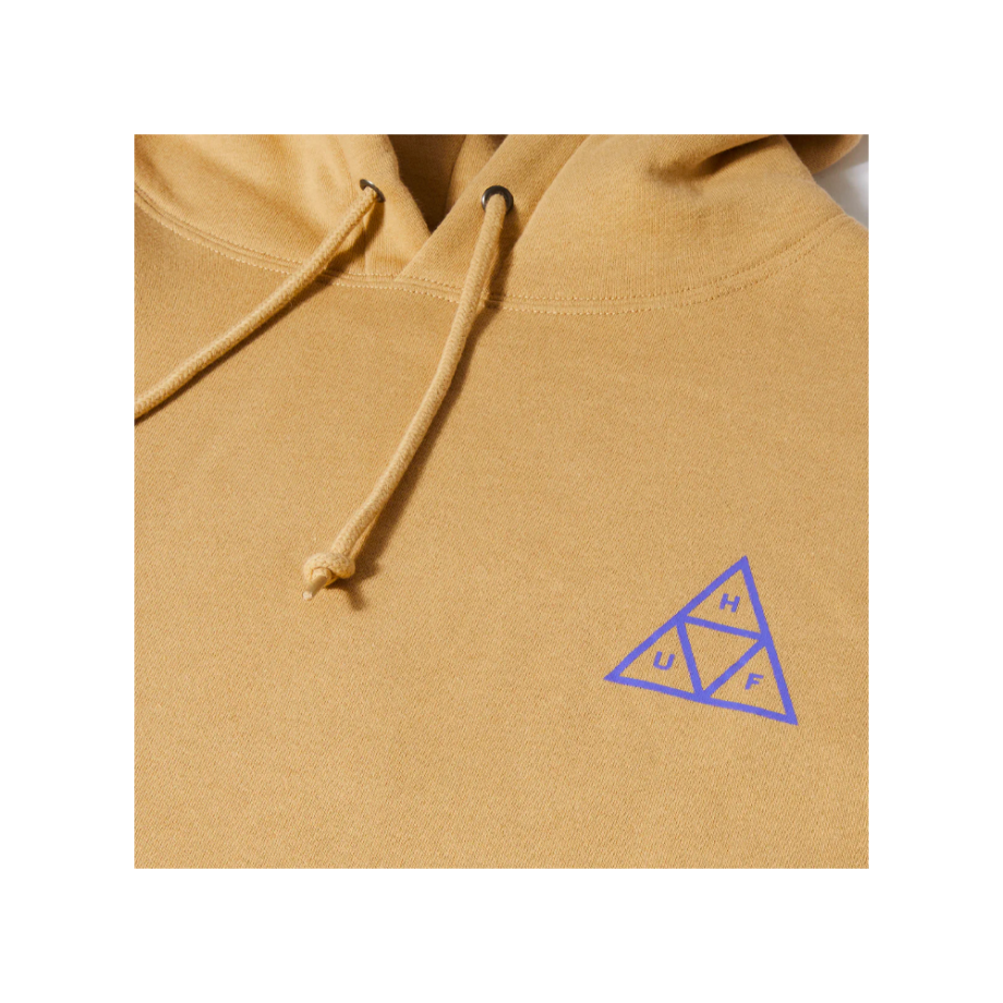 Huf Set Triple Triangle Pullover Hoodie Oatmeal PF00572