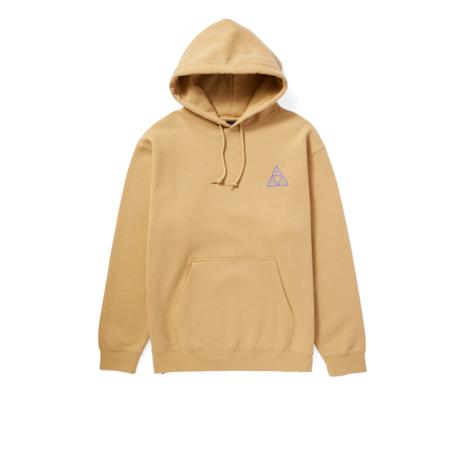 Huf Set Triple Triangle Pullover Hoodie Oatmeal PF00572