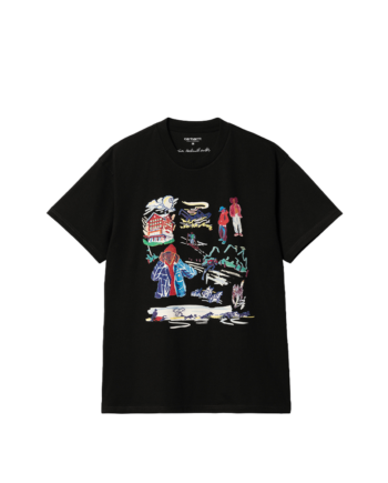 Carhartt Wip SS Ollie Mac Chalet T-Shirt Black I032409_89_XX