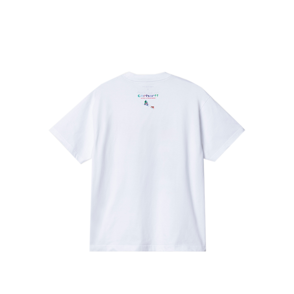 Carhartt Wip SS Ollie Mac Chalet T-Shirt White I032409_02_XX