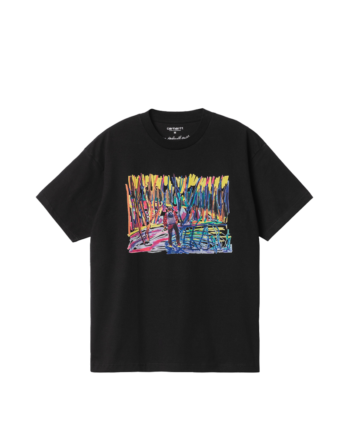Carhartt Wip SS Ollie Mac Icy Lake T-Shirt Black I032408_89_XX