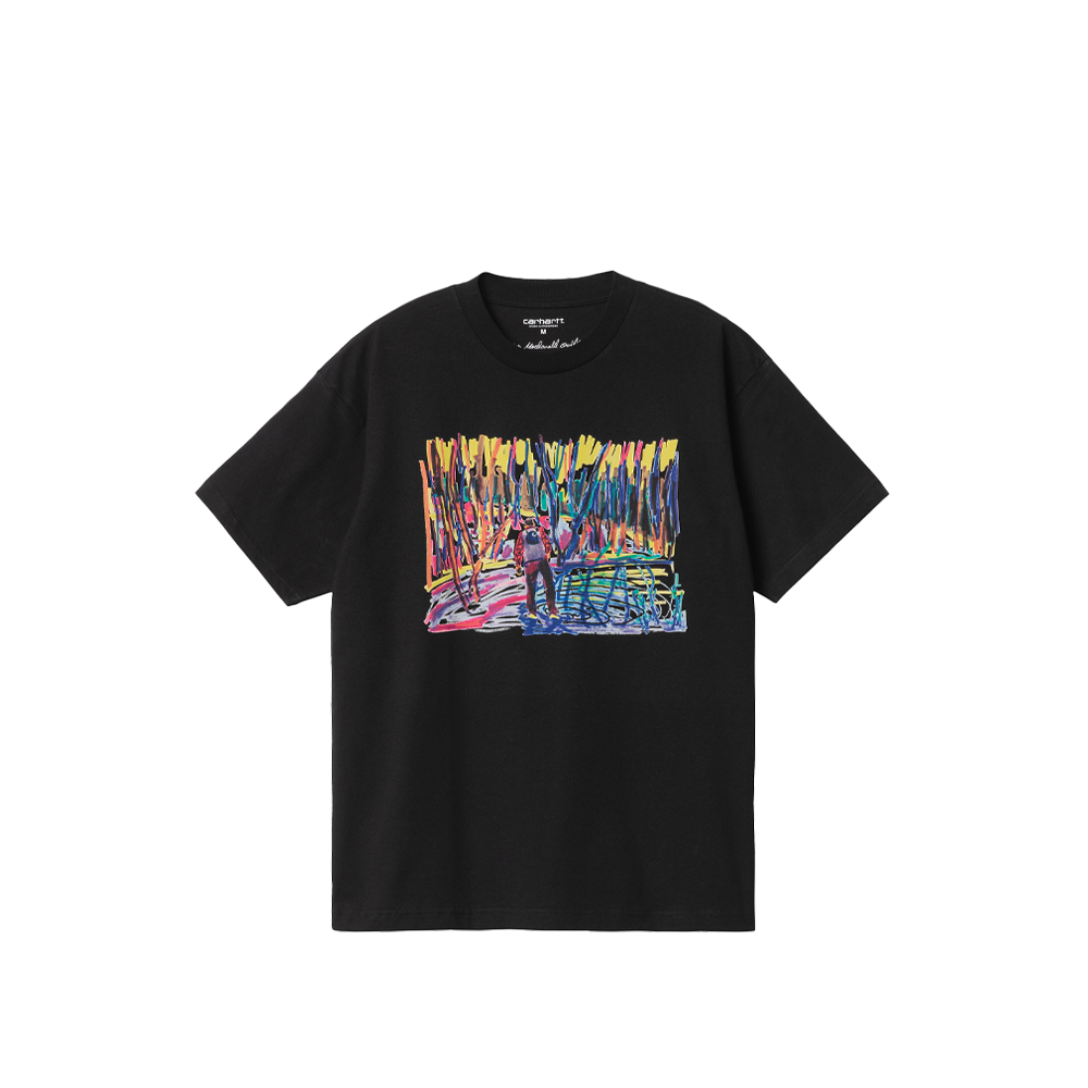 Carhartt Wip SS Ollie Mac Icy Lake T-Shirt Black I032408_89_XX