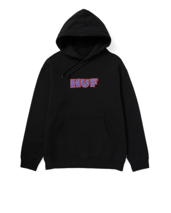 Huf Cheata Pullover Hoodie Black PF00616