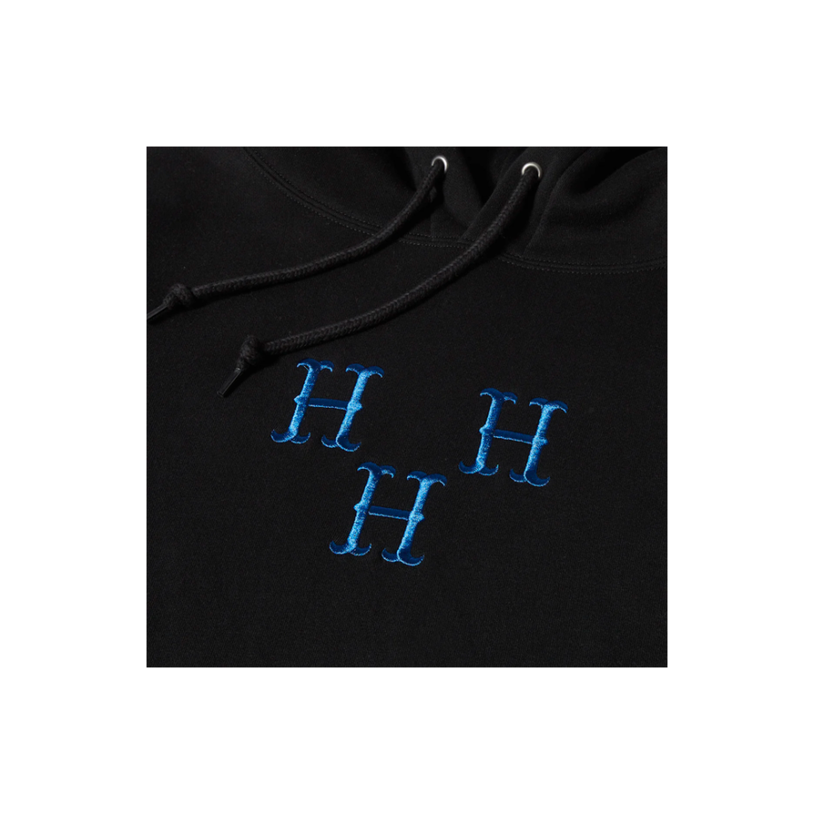 Huf Hat Trick Pullover Hoodie Black PF00615