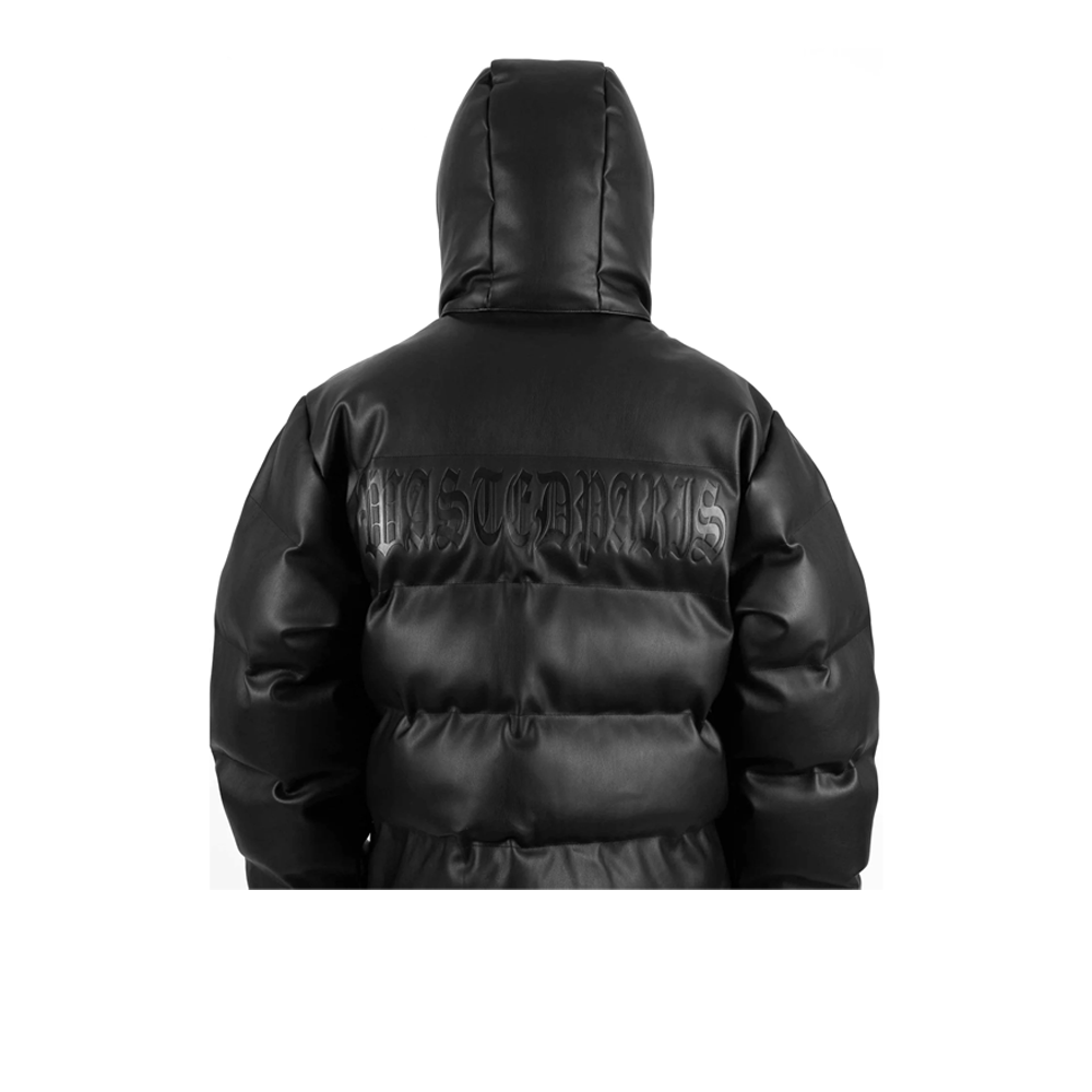 Wasted Paris Puffer Hood Faux Leather 173101