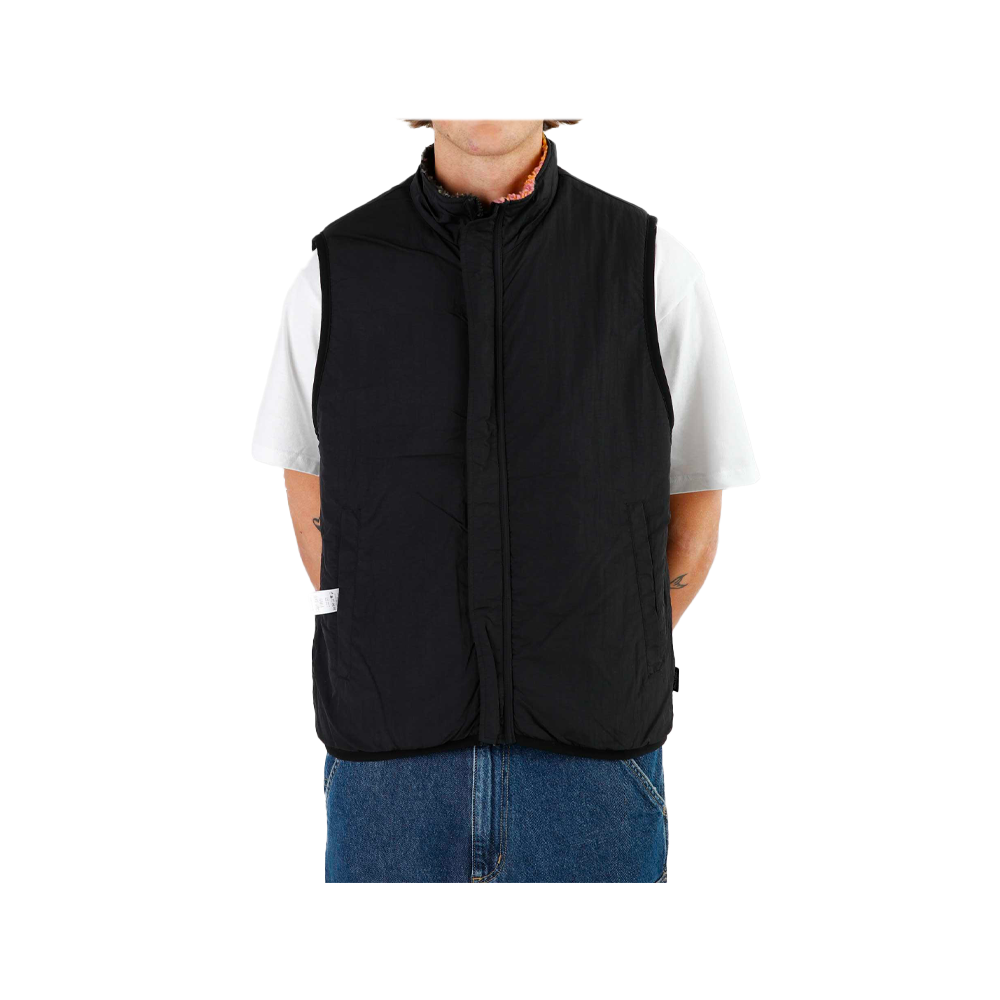 Stussy Jacquard Dye Sherpa Vest Berry 118503