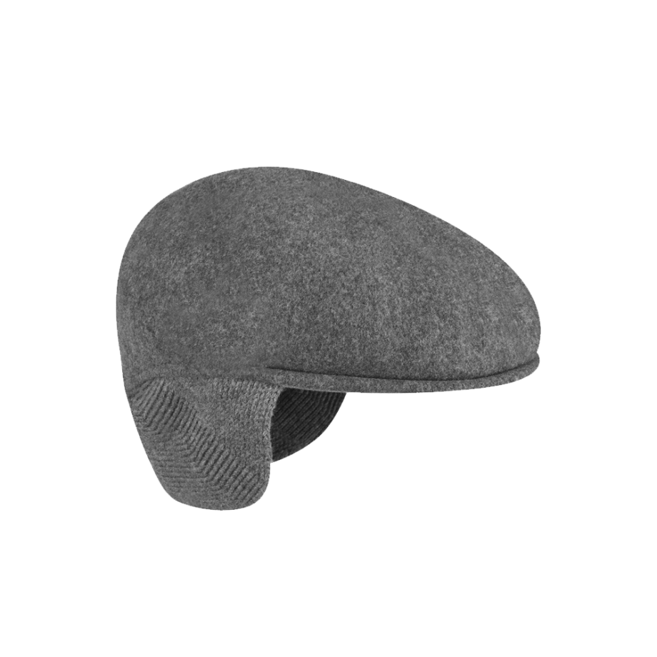 Kangol Wool 504 Earlap Dark Flannel 0238KG_DF026