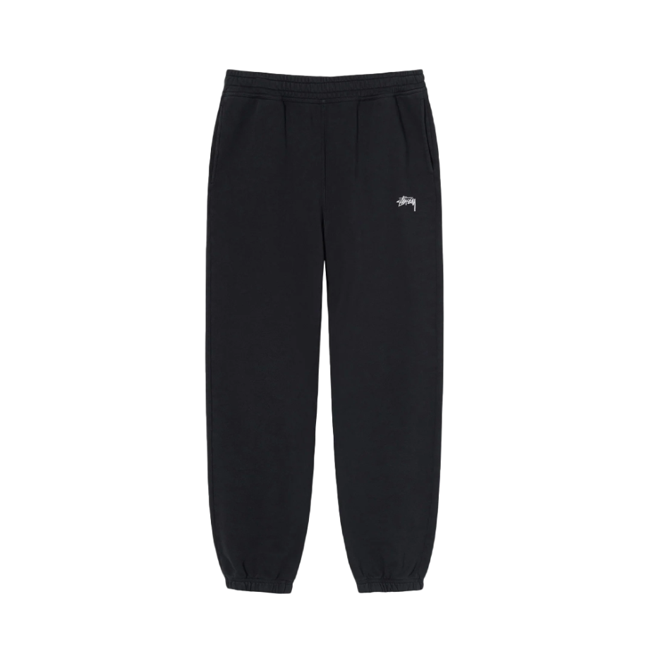 Stussy Stock Logo Sweatpant Black 116550