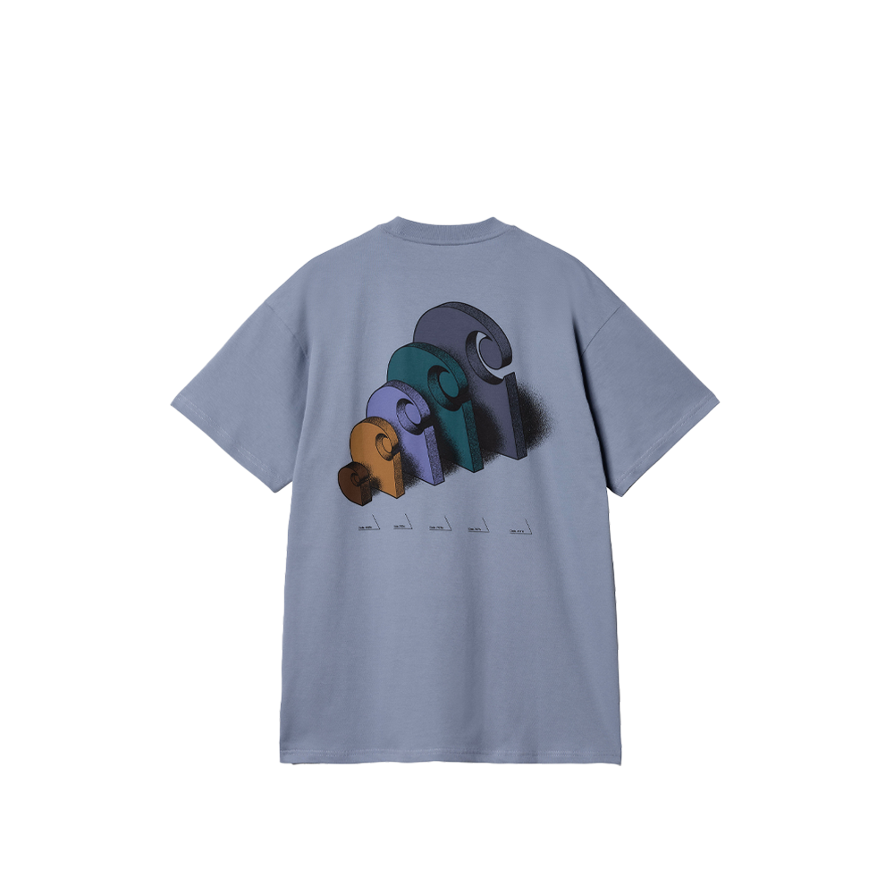 Carhartt Wip S/S Diagram C T-Shirt Bay Blue I033177_17