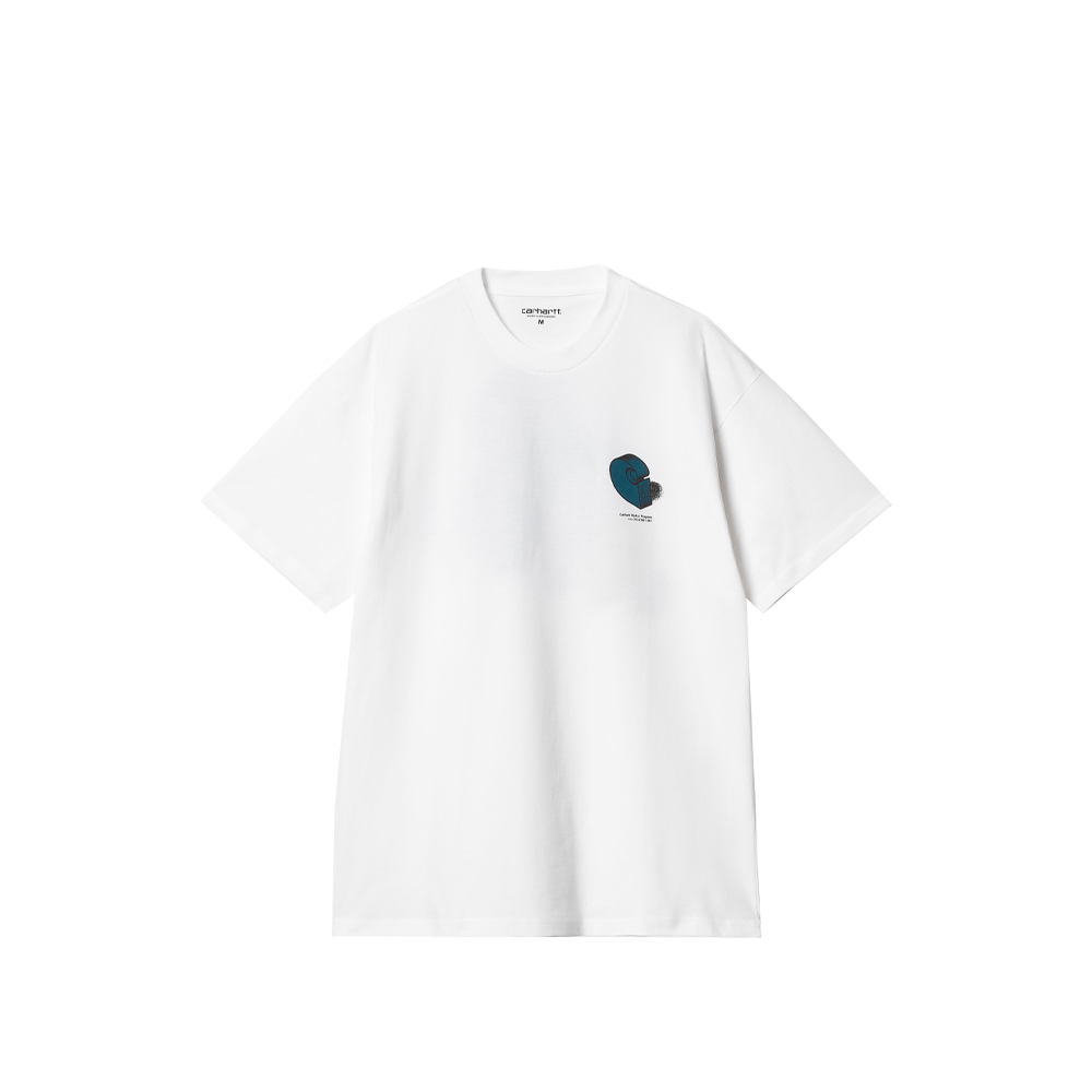 Carhartt Wip S/S Diagram C T-Shirt White I033177_7