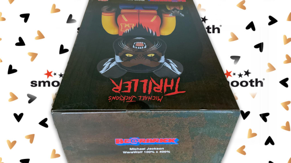 Medicom Toy Michael Jackson Werewolf Bearbrick Set 100% & 400%