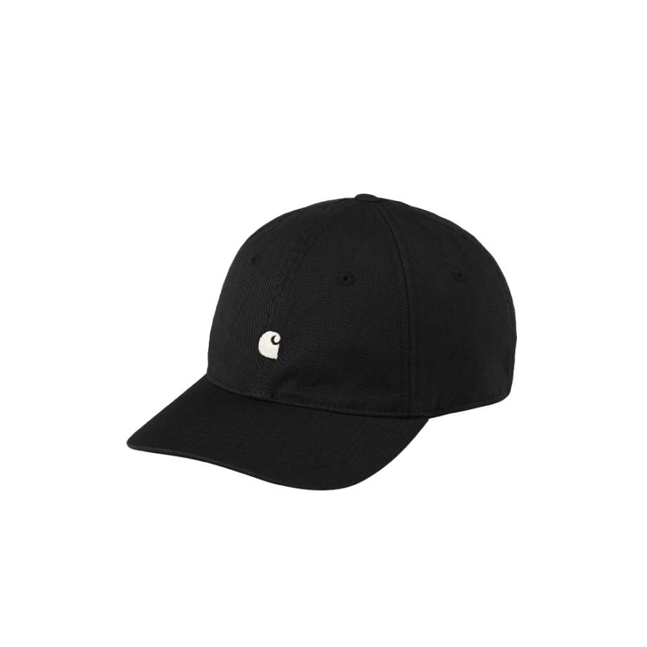 Carhartt Wip Madison Logo Cap Black / White I023750_64