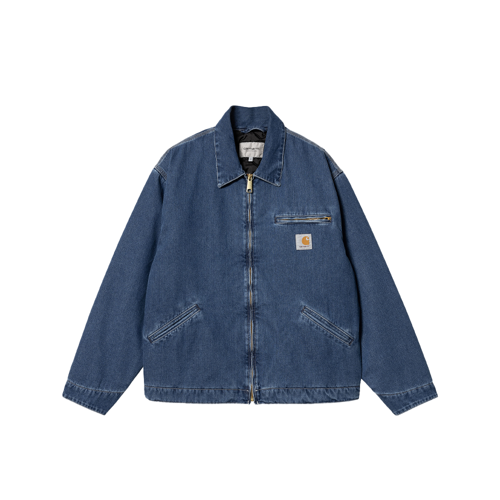 Carhartt Wip Detroit Jacket (Summer) Blue (Stone Washed) I033039_1