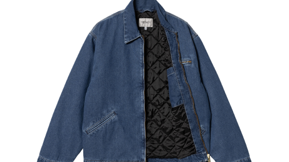 Carhartt WIP – OG Detroit Jacket Blue/Stone Washed