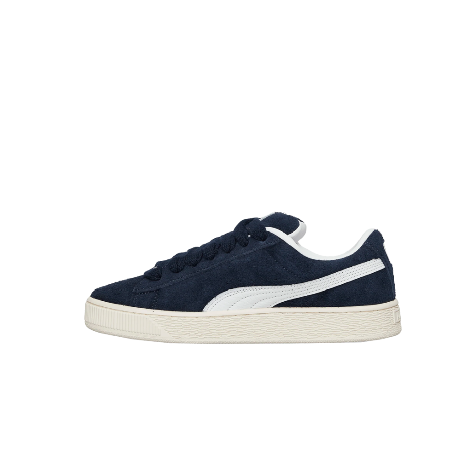 Puma Suede XL Hairy Sneakers Club Navy / Frosted Ivory 397241_01