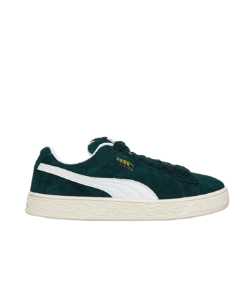 Puma Suede XL Hairy Sneakers Ponderosa Pine / Frosted Ivory 397241_02