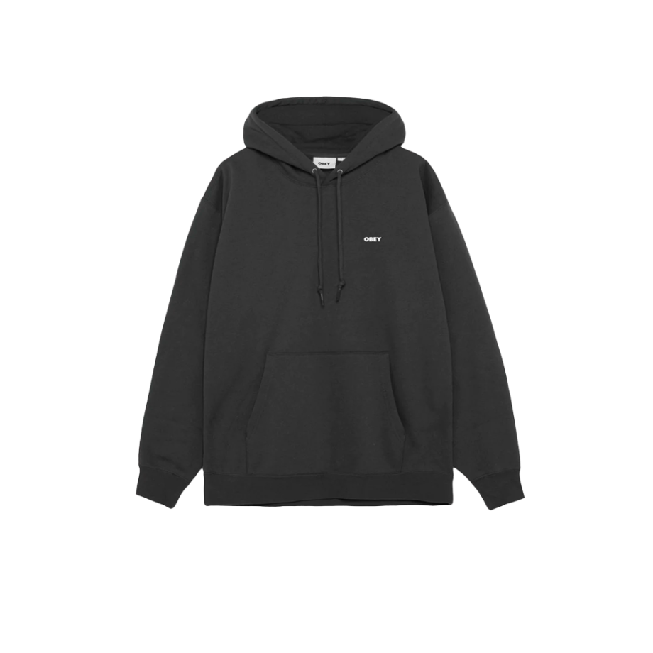 Obey Bold Heavyweight Hood Black 117462349_BK