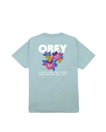 Obey Floral Garden Tee Good Grey 165263696_GG