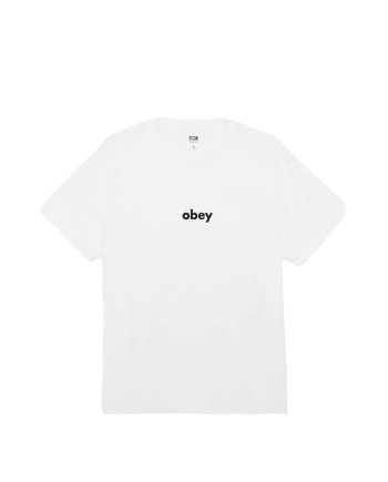 Obey Lower Case II Tee White 165263411_WH