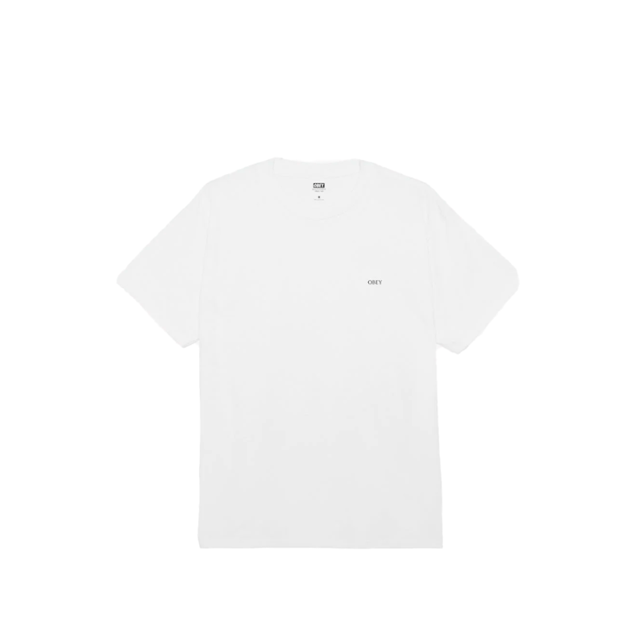 Obey Ripped Icon Tee White 165263782_WH