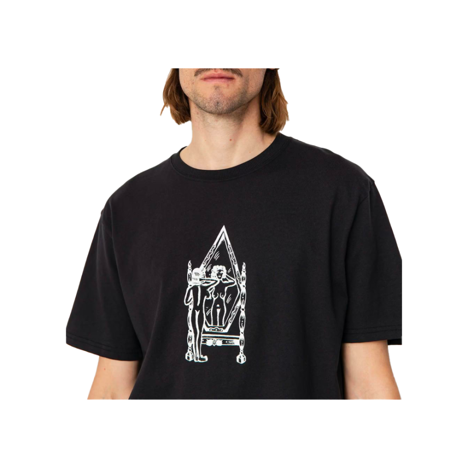 Volcom Lintell Mirror T-shirt Black A5212409_BLK