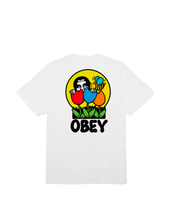 Obey Was Here Tee White 165263710_WH