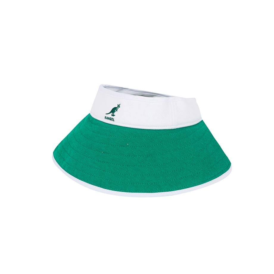 Kangol Golf Sun Visor White / Green K5383_WG165