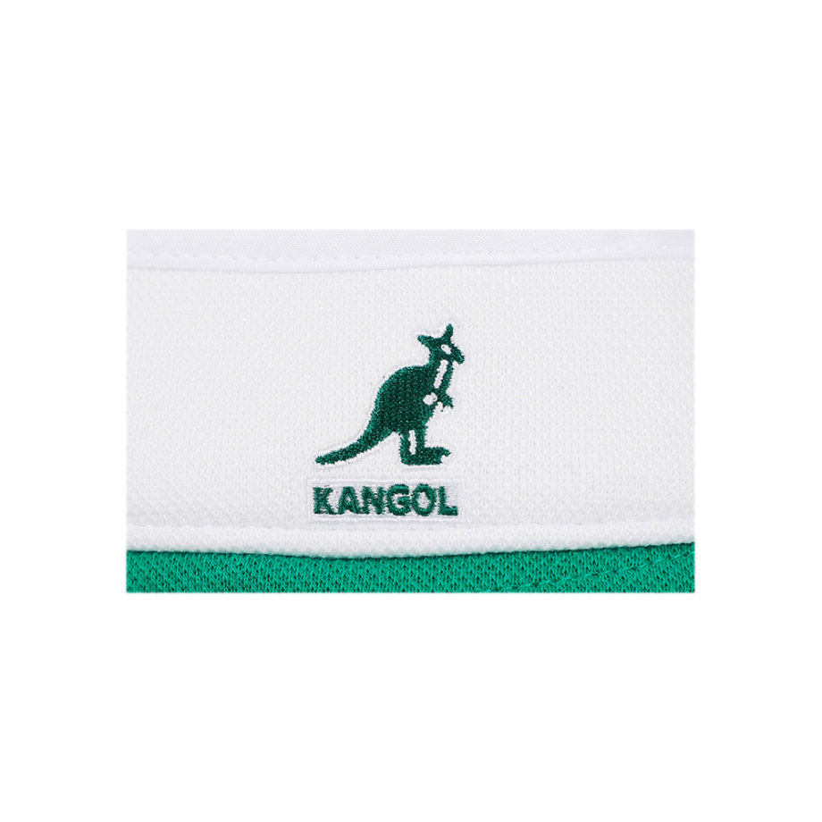 Kangol Golf Sun Visor White / Green K5383_WG165