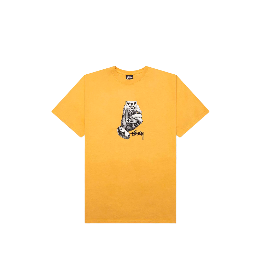 Stussy All Bets Off Pigment Dyed Tee Honey 190490H_HN