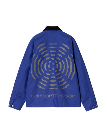 Carhartt WIP x TRESOR Way Of The Light Michigan Coat Lazurite / Dark Grey Reflective I032683_1XA_XX