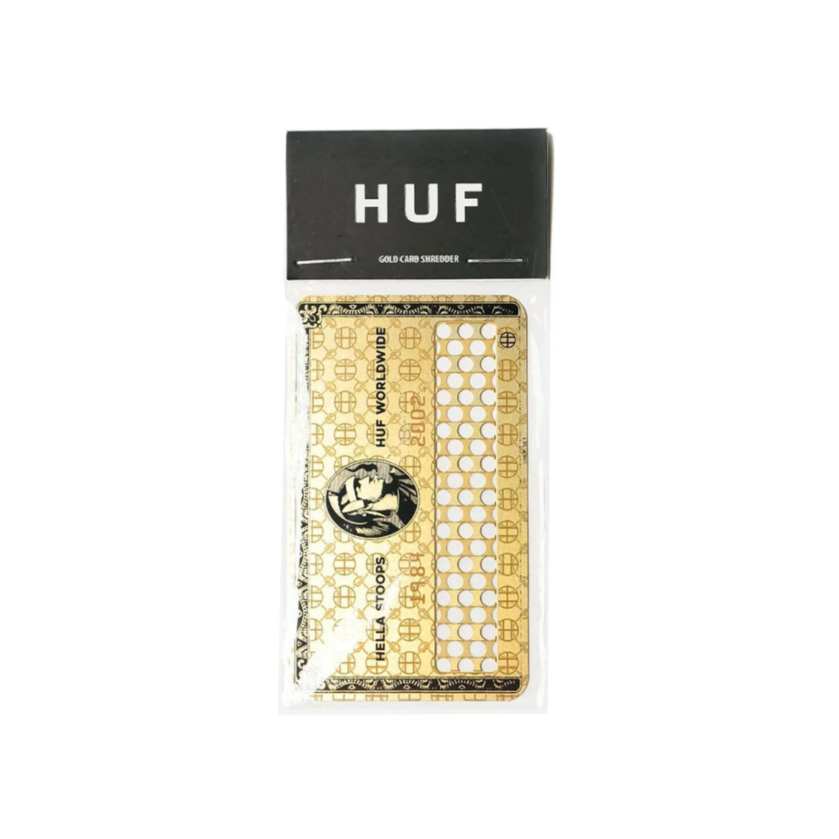 Huf Gold Card Shredder Gold AC00336_GOLD
