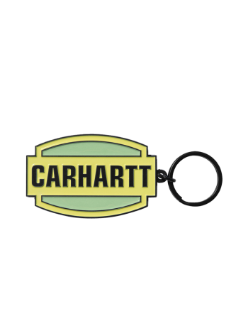 Carhartt Wip Press Script Keychain Arctic Lime I033868_29T_XX