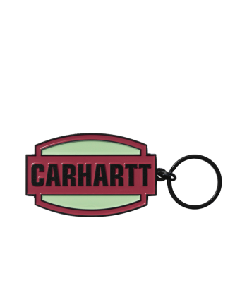 Carhartt Wip Press Script Keychain Tuscany I033868_002_XX