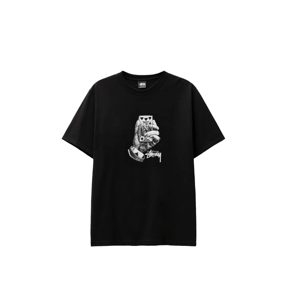 Stussy All Bets Off Pigment Dyed Tee Black 190490H_BK