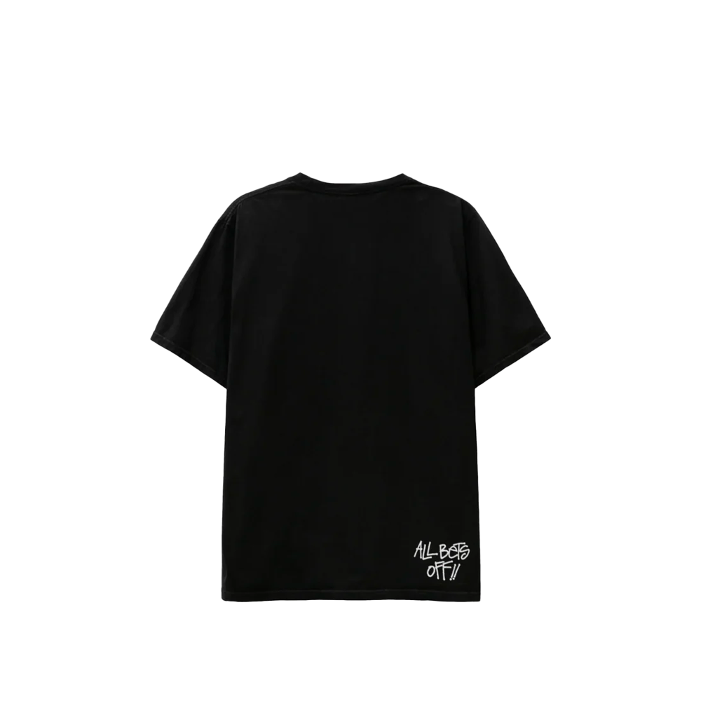 Stussy All Bets Off Pigment Dyed Tee Black 190490H_BK