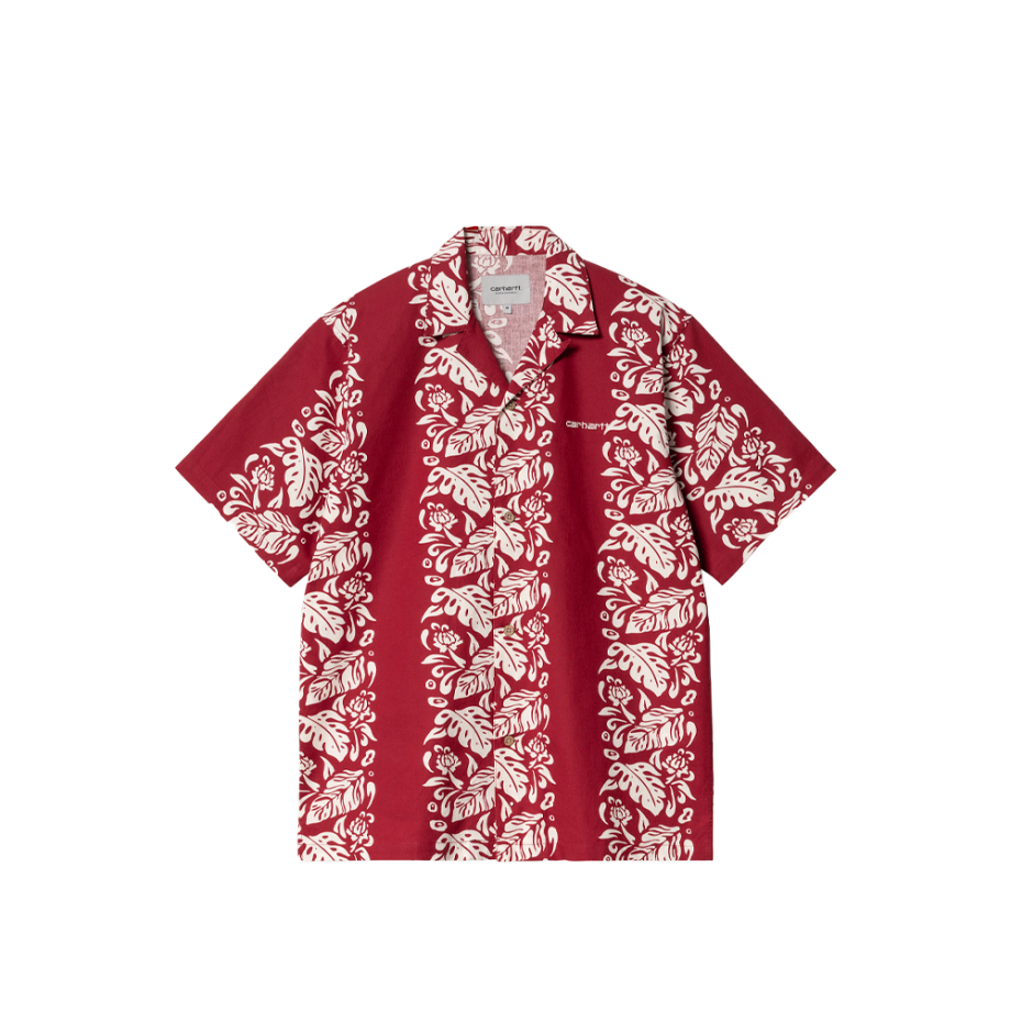 Carhartt Wip S/S Floral Shirt AOP / Arrow / Wax I033072_16