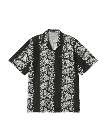S/S Isis S/S Floral Shirt AOP / Black / Wax I033072_4