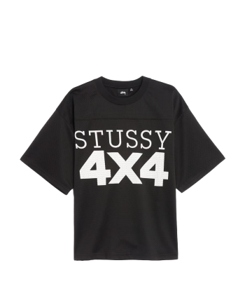 Stussy 4X4 Mesh Football Jersey Black 1140329_BLK