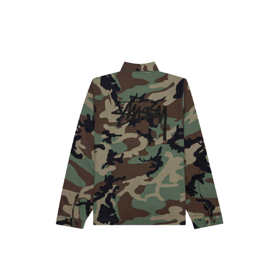 Stussy Coach Shirt Camo 1110279_CM