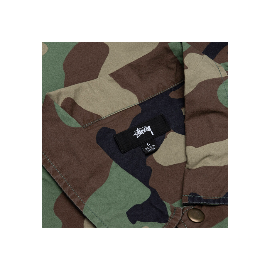 Stussy Coach Shirt Camo 1110279_CM