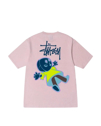 Stussy Dolly Pigment Dyed Tee Blush 1904912_BL