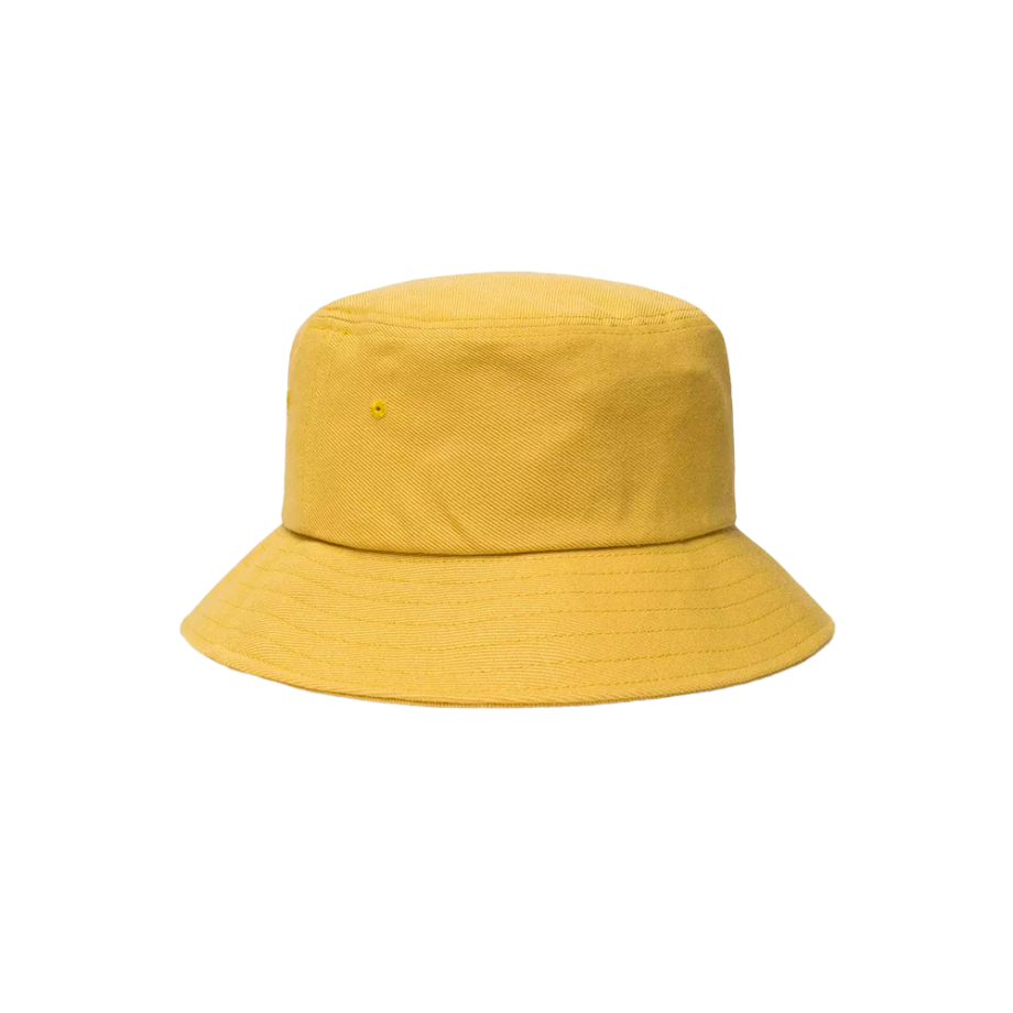 Stussy Big Stock Bucket Hat Mustard 1321129_MU