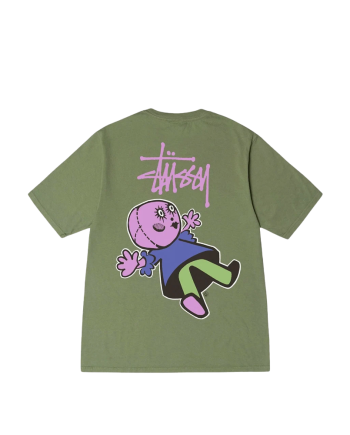 Stussy Dolly Pigment Dyed Tee Artichoke 1904912_AR