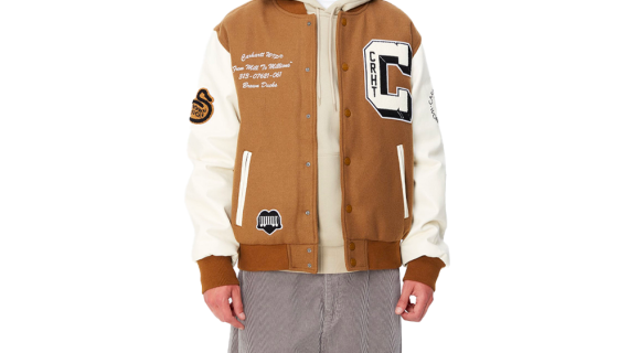 Carhartt Wip Brown Ducks Bomber Hamilton Brown / Wax I033855_1X4_XX