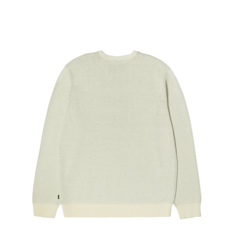 Huf Song Intarsia Sweater Linen KN00507_LNE