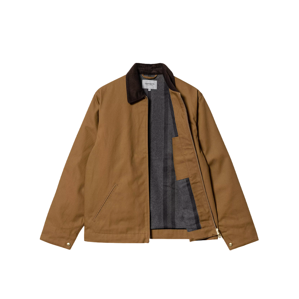 Carhartt WIP OG Detroit Jacket (Winter) Hamilton Brown / Tobacco (Rigid) I015264_00S_01
