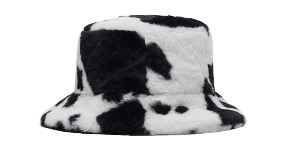 Kangol White Angira blend Fur Bucket Hat with Logo Kangol Blue Furgora Casual Bucket Hat White Angora Blend  main image 3