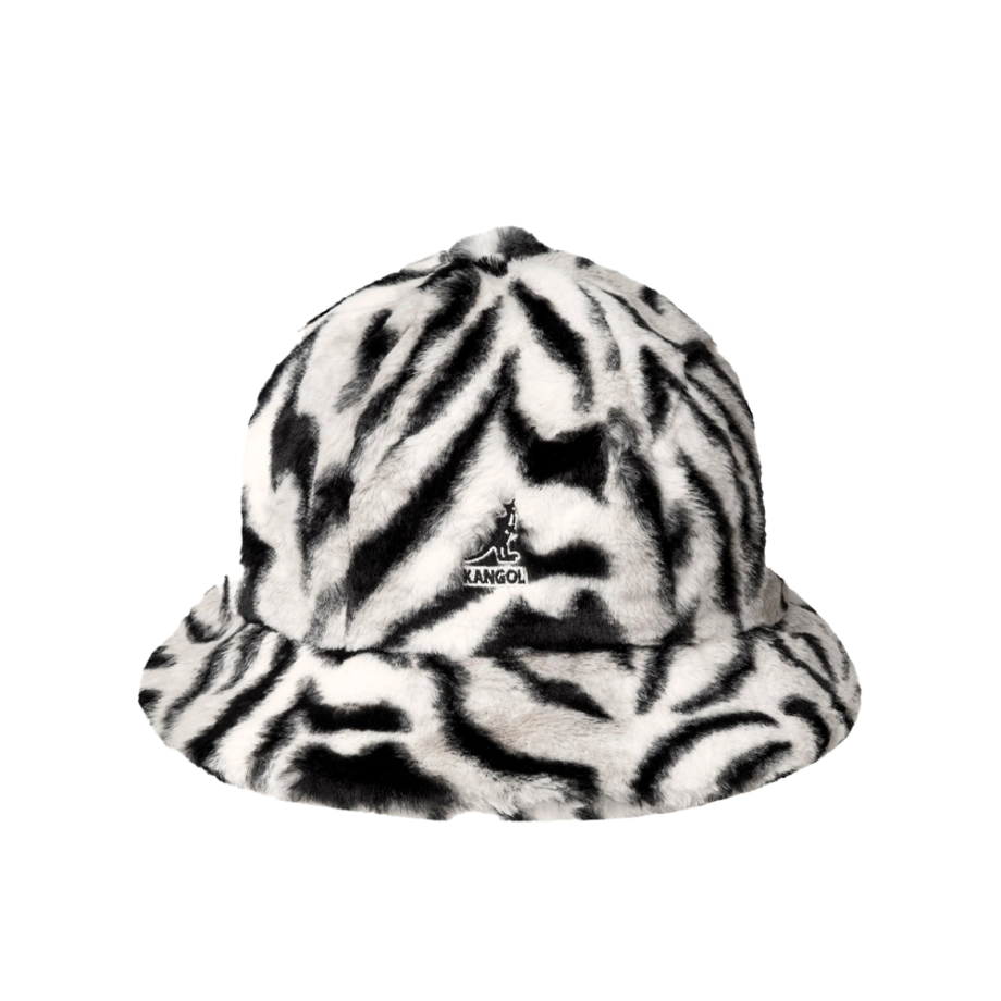 Kangol Faux Fur Casual Zebra White K4190ST_ZW101